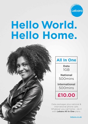brandtouch telefoniert mit Lebara - brandtouch entwickelt die Kampagne 'Hello World. Hello Home.' für Lebara (Foto: brandtouch)