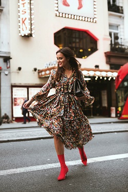 Lucky Shareman feiert mit Influencern die 'Kinky Boots' - Laura Noltemeyer schaute sich Kinky Boots im Adelphi Theatre in London an und machte ihre Follower neugierig auf die Premiere in Hamburg (Foto: Laura Noltemeyer @designdschungel).