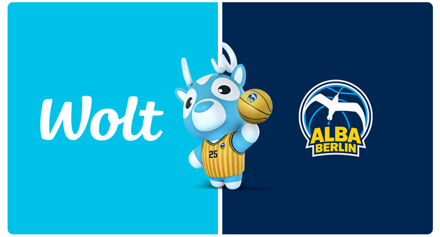 Wolt wird Premiumpartner von Alba Berlin -