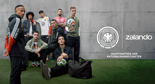 Zalando und DFB starten Kampagne mit Jung von Matt - Jung von Matt Hamburg zieht eine Verbindung zwischen Fußball und Mode für die Partnerschaft zwischen Zalando und dem DFB – Foto: Zalando