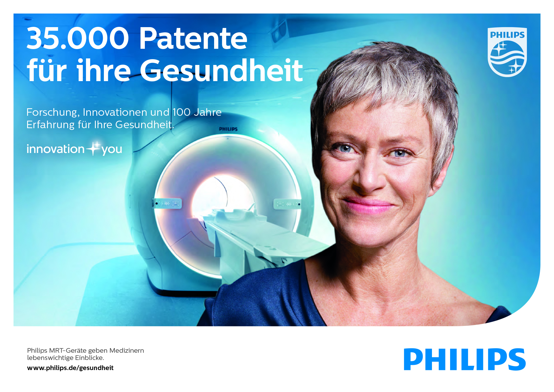 Stammagentur Ogilvy positioniert die Marke Philips im Gesundheitsmarkt (Foto: Philips)