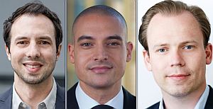 v.l.: Stefan Betzold, Samir Fadlallah, Christian Fuhrhop (Fotos: Axel Springer)