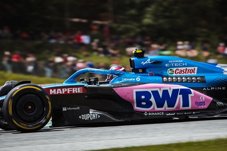 BWT Alpine F1 Team und Yahoo setzen Kooperation fort - Yahoo und BWT Alpine F1 Team bauen ihre strategische Partnerschaft für weitere drei Jahre aus – Foto: Yahoo