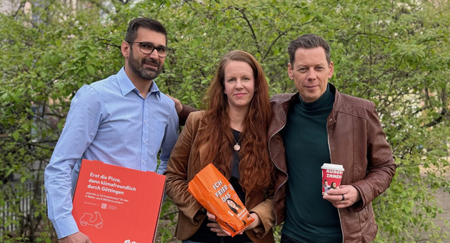 Ambermedia richtet sich strategisch neu aus - Senior Campaign Manager David Reiter, Vice Manager Daniela Necas und Geschäftsführender Gesellschafter Karsten Warrink – Foto: Ambermedia GmbH