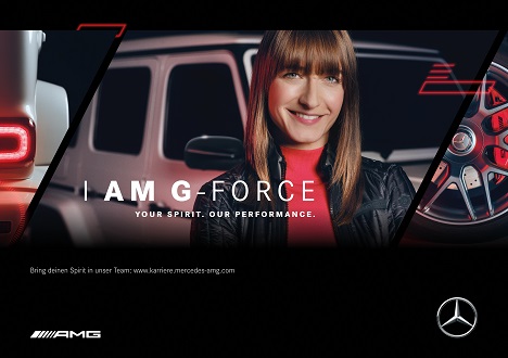 Von Helden und Gestalten wird für AMG aktiv - Das neue Employer-Branding-Konzept für Mercedes-AMG stammt von Von Helden und Gestalten - Foto: VHUG