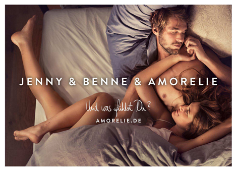 LLR zeigt für Neukunden Amorelie "echte Paare nach echtem Sex" - Lukas Lindemann Rosinski (LLR) hat Amorelie im Pitch gewonnen und löst brandtouch ab (Foto: LLR)