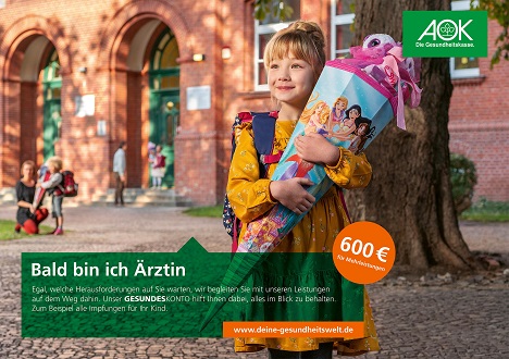 Die AOK Sachsen-Anhalt entwickelt mit neuer Lead-Agentur eine neue Imagekampagne (Bild: queo/communication)