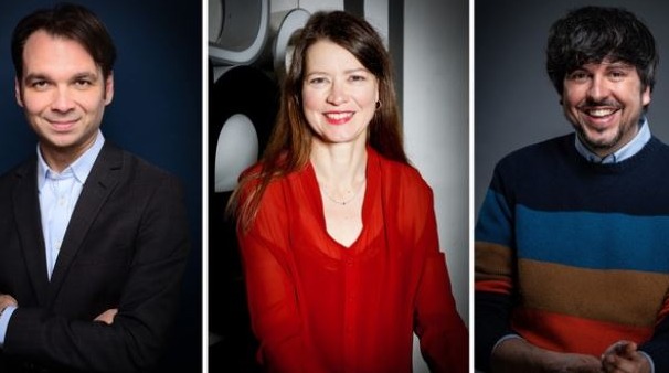 Führungsteam für ARD Kultur steht – neue Plattform startet erstes Projekt - Robert Ritzow, Bettina Kasten, Kristian Costa-Zahn (v.l.). Fotos: MDR/Kristina Frick/Banijay Steffen Wolff