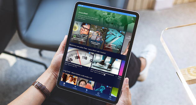 ARD Mediathek startet Themenwelt Gesundheit - Zum Start des neuen ARD-Online-Angebots werden die Themen Long Covid und gesunde Ernährung in den Blick genommen. Foto: Getty Images/Farknot_Architect/Collage: ARD