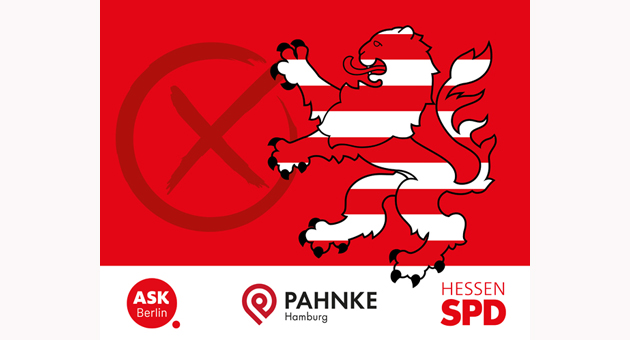 Pahnke und ASK.Berlin gewinnen mit der SPD Hessen den vierten SPD Landesverband - Foto: Pahnke