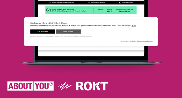About You baut mit Rokt Kundenbindung weiter aus - Die Zusammenarbeit mit About You startete bereits für Deutschland, den Niederlanden, Frankreich, Belgien, Dänemark, Spanien und Schweden – Foto: Rokt