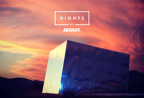 Key Visual der Eventreihe 'Absolut Nights' (Foto: Pernod Ricard) 