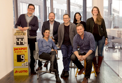 Lotto Schleswig-Holstein vergibt Werbeetat an achtung - Das achtung-Team gewinnt Lotto Schleswig-Holstein (Foto: achtung)