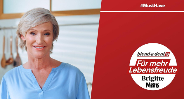 Ad Alliance entwickelt neue Kampagne für Blend-a-Dent - Die Ad Alliance hat eine Kampagne für Blend-a-Dent realisiert, die ein authentisches Bild der Zielgruppe 50 Plus zeigen will - Foto: RTL/Ad Alliance