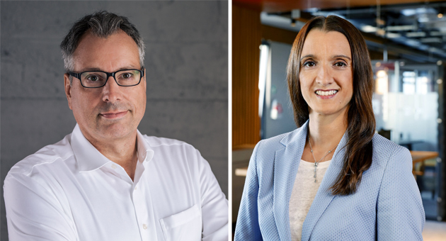 Neues Joint-Venture von RTL und Seven.One nimmt Arbeit auf - Übernehmen die Geschäftsführung der "Addressable-TV Initiative": Nicole Agudo Berbel, Geschäftsführerin und Chief Distribution Officer der Seven.One Entertainment Group, und Andre Prahl, Chief Distribution Officer bei RTL Deutschland - Foto: RTL Deutschland/Seven.One