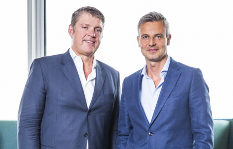 V.l.: Torsten Ahlers, GF Otto Group Media, und Marco Barei, General Manager Programmatic Advertising von Media Impact (Foto: Axel Springer)