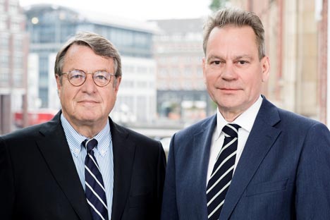 v.l. Dietrich von Albedyll und Wolfgang Raike; Foto: RaikeSchwertner