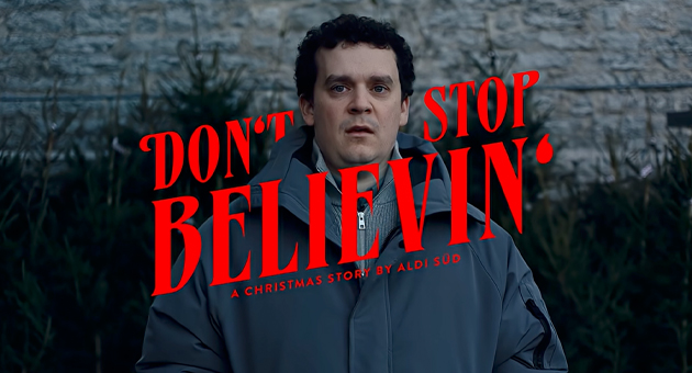 Don’t stop believing… - Aldi Süd setzt darauf, dass Weihnachten trotz aller Widrigkeiten ein tolles Fest wird. Man darf nur nicht aufhören daran zu glauben - Foto: Aldi Süd