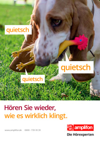 Grabarz & Partner startet Kampagne für Hörgeräteakustiker Amplifon - Die verschiedenen Kampagnenmotive zeigen alltägliche Situationen (Foto: Grabarz & Partner)