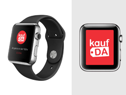So soll sie aussehen: die Apple Watch-App von Kaufda (Abb. Bonial)