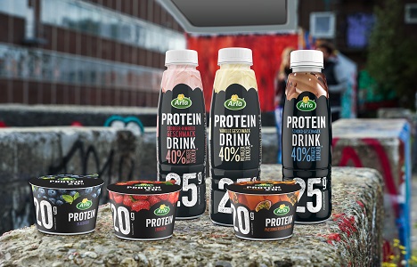 Die neuen Protein Drinks aus dem Hause Arla (Foto: Arla Foods)