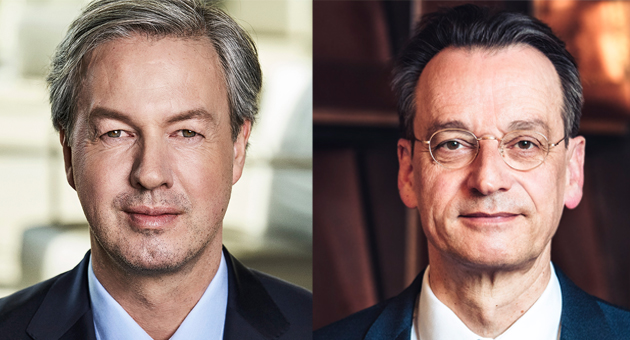 OLG Köln sorgt mit ungewöhnlichem Beschluss für Aufmerksamkeit - Brungen kein Verständnis für das OLG Köln auf: Wort & Bild-Chef Andreas Arntzen (links) und MVFP-GF Prof. Dr. Christoph Fiedler - Fotos Margaretha Olschweski (Arntzen) und Max Louis Köbele (Fiedler)