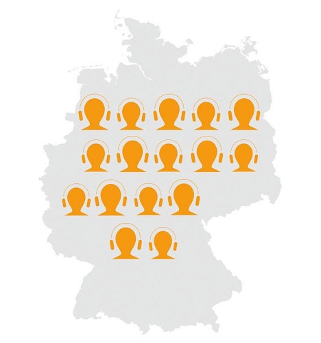 Junge Nutzer treiben Hörbuch-Wachstum in Deutschland an - Die Zahl der Nutzer von Hörbüchern in Deutschland steigt weiter an (Foto: Audible Hörkompass 2017)