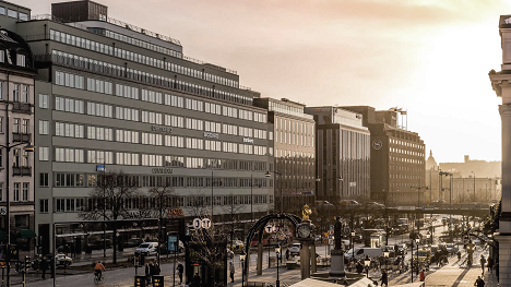 Agenturgruppe MSM.digital expandiert nach Skandinavien - Außenaufnahme: Büro im Co-Working-Space Convendum in der Nähe des Stockholmer Hauptbahnhofs