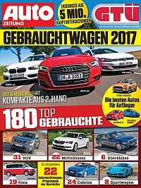 'Auto Zeitung' mit Gebrauchtwagen-Sonderheft -