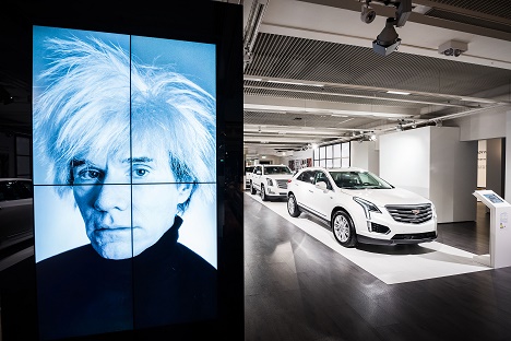 Avantgarde inszeniert Andy Warhol-Ausstellung für Cadillac Europe - Avantgarde kreiert kunstvolle Inszenierung im Münchner Cadillac House (Foto: Avantgarde)