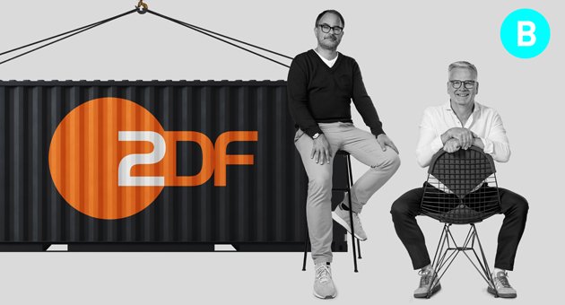 Bartenbach gewinnt Design-Etat des ZDF - Bartenbach-Vorstände (v.l.) Sebastian Hardieck, CCO, und Tobias Bartenbach, CEO, freuen sich über den Designetat des ZDF – Foto: Bartenbach AG