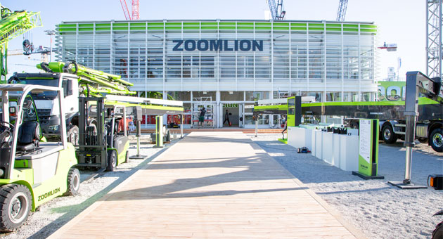 Avantgarde gewinnt Messeauftritt für Zoomlion auf der Bauma 2025 - Der chinesische Baumaschinenhersteller Zoomlion präsentiert sich auf der Bauma 2025 – Foto: Avantgarde