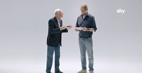 BBDO schickt Beckenbauer und Klopp erneut für Sky auf Sendung -