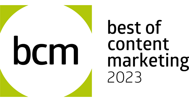 BCM Award 2023: Shortlist mit 98 Nominierten steht fest - Logo: CMF