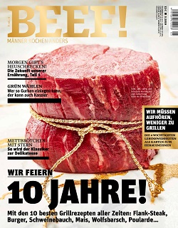 'BEEF!' startet zum Jubiläum neue Reihe zum Thema Nachhaltigkeit - 'BEEF' startet zum zehnjährigen Bestehen eine neue Themenreihe und eine crossmediale Kampagne (Fotoquelle: Gruner+Jahr)