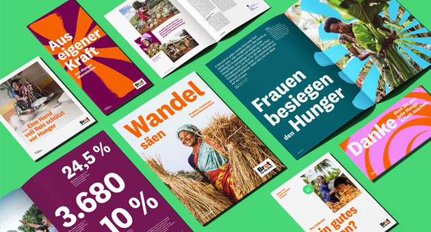 EIGA verjüngt Brot für die Welt - EIGA Strategic Brand Design modernisierte das Brand Design von Brot für die Welt – Foto: EIGA Strategic Brand Design