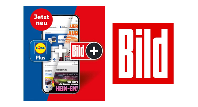 BILD will via Lidl-App neue Abonnenten für das Online-Angebot gewinnen -