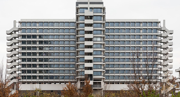 Bundesforschungsministerium schreibt Kommunikationsetat neu aus - Der Hauptsitz vom Bundesministerium für Forschung, Technologie und Raumfahrt in Bonn – Foto: Raimond Spekking