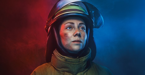 fischerAppelt und Bundesinnenministerium werben 'Für ein sicheres Deutschland' - Die Kampagne 'Für ein sicheres Deutschland.' zeigt echte Rettungskräfte und Polizisten (Foto: BMI / fischerAppelt)