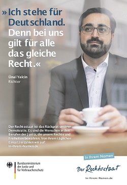 365 Sherpas und ressourcenmangel werben für Justiz-Berufe - 'In Ihrem Namen' wirbt das BVJM mit Testimonials (Foto: ressourcenmangel / 365 Sherpas)