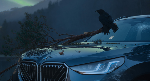 BMW Group: "Relax. We care." - Die Krähe als Ring-Dieb – Foto: BMW Group/Monks
