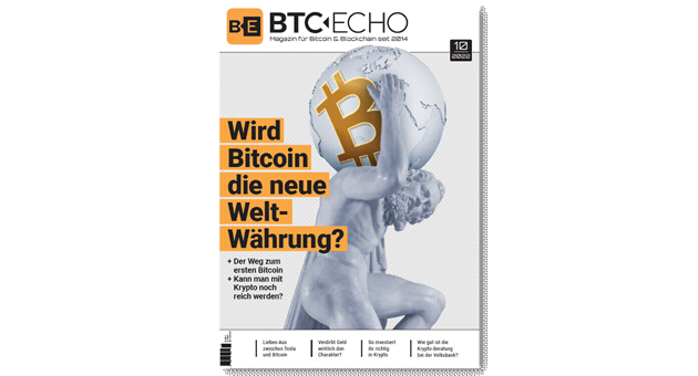 Knapp ein Jahr nach Erscheinen der ersten Ausgabe wird die Printversion des Special-Interest-Magazins BTC-Echo wieder eingestellt - Cover: BTC-Echo GmbH