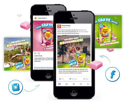 Chupa Chups und B+D launchen Kaubonbon mit Digital-Kampagne - CFP Brands setzt für eine Chupa Chups-Kampagne auf B+D aus Köln (Foto: B+D)