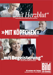 'Bild am Sonntag' geht in die Werbeoffensive -