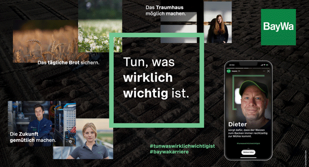 BayWa beauftragt Zeichen & Wunder mit Employer Branding-Kampagne - Die Markenagentur Zeichen & Wunder startet für den Energiekonzern BayWa Employer Branding-Kampagne – Foto: Zeichen & Wunder