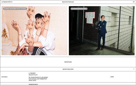 Bayerische Staatsoper engagiert zwei Agenturen - Vorgeschmack auf die neue Website des Münchner Opernhauses, die im September online geht - Foto: Bayerische Staatsoper