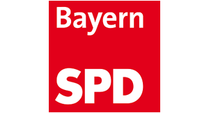BayernSPD zieht mit brinkertlück in den Landtagswahlkampf 2023 - Logo: BayernSPD