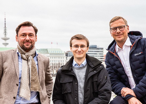 Achtung! gründet Agentur für Healthcare-Start-ups - Thorsten Beckmann, CFO und COO Achtung!, Simeon Atkinson, Geschäftsführer Achtung! InnoHealth, und Mirko Kaminski, CEO Achtung!, haben Achtung! InnoHealth auf die Startrampe geschoben. - Foto: Achtung!