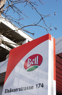 Hauptsitz der Bell Gruppe in Basel (Foto: Bell AG)