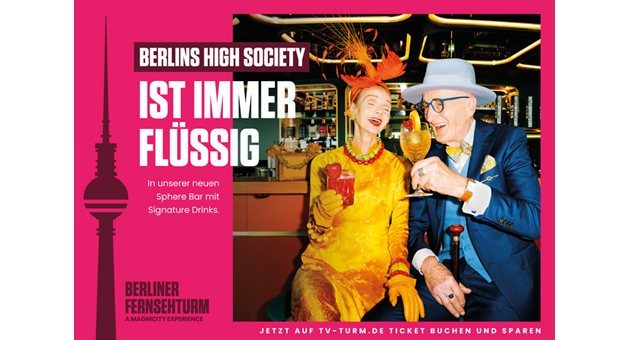 Berliner Fernsehturm feiert neue High Society -